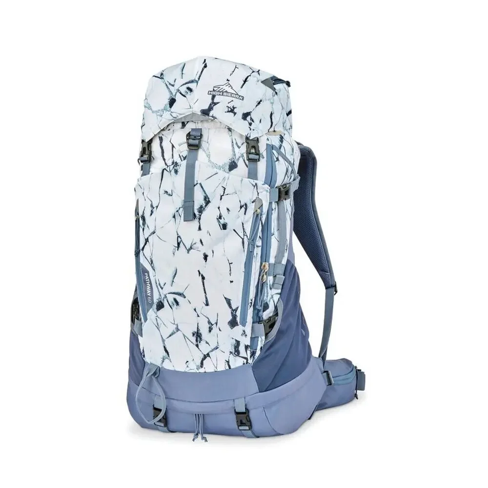 High Sierra Pathway 2.0 Women's 60L Backpack Cracked Ice/Grey Blue